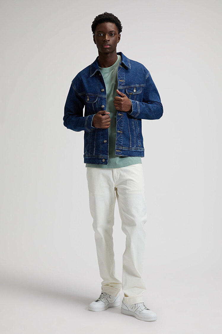 Куртка LEE RELAXED RIDER JACKET Relaxed Fit (112376444) Блакитний