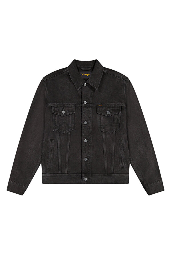 Куртка джинсовая Wrangler Classic Jacket Regular Fit (112371439) Черный