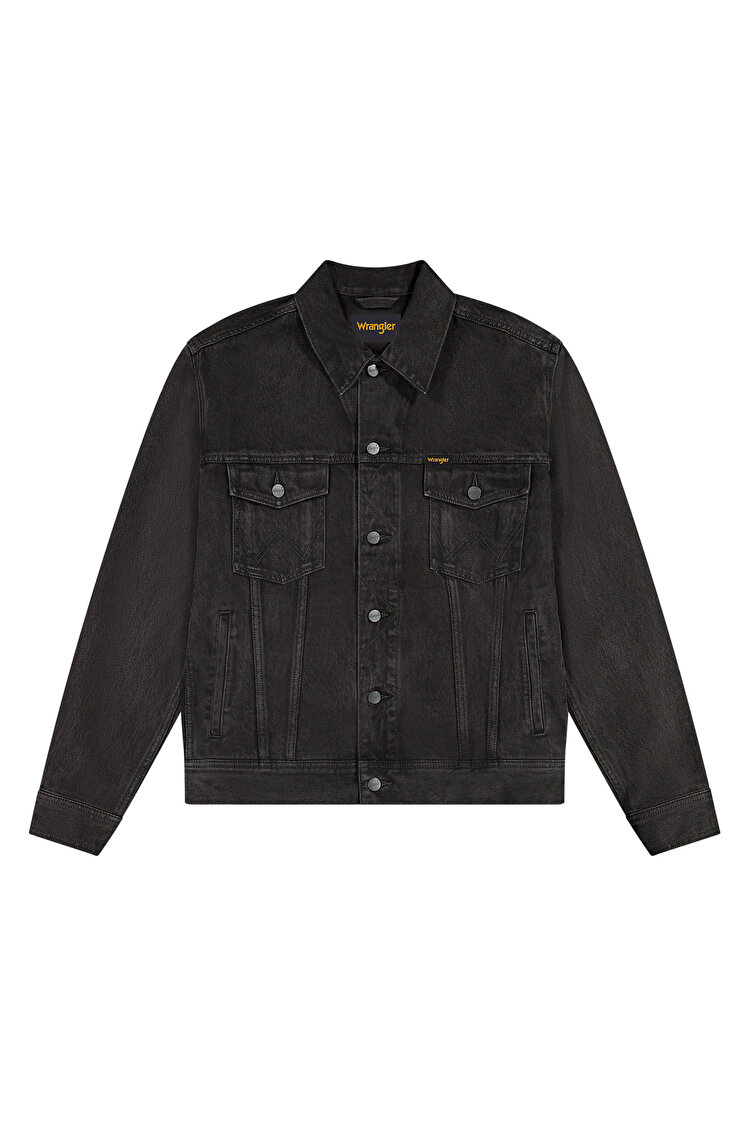 Куртка джинсовая Wrangler Classic Jacket Regular Fit (112371439) Черный