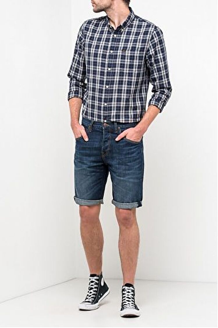 Шорти джинсові LEE 5 Pocket Short Regular Fit (L73EDESU) Синій