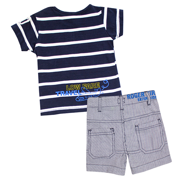 Костюм : Футболка и шорты Losan Mc baby boys (017804903/32) Темно-синий