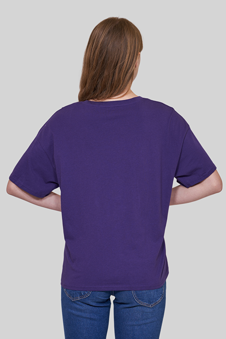 Футболка Wrangler Girlfriend Tee Loose Fit (W7R9GHP04) Фіолетовий