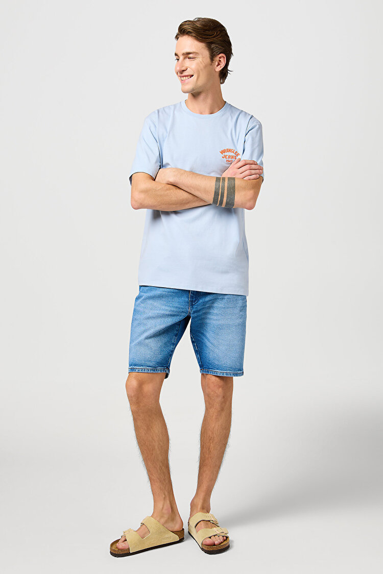 Шорты Wrangler Texas Shorts Prairie Rose (112362505) Синий