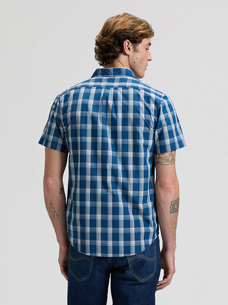 Сорочка LEE LEE BUTTON DOWN SS Regular Fit (112376549) Блакитний