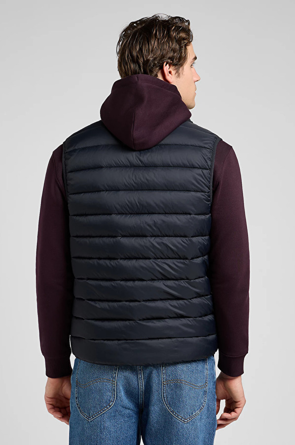 Жилет с утеплителем LEE Stand Collar Puffer Vest Regular Fit (112370535) Черный