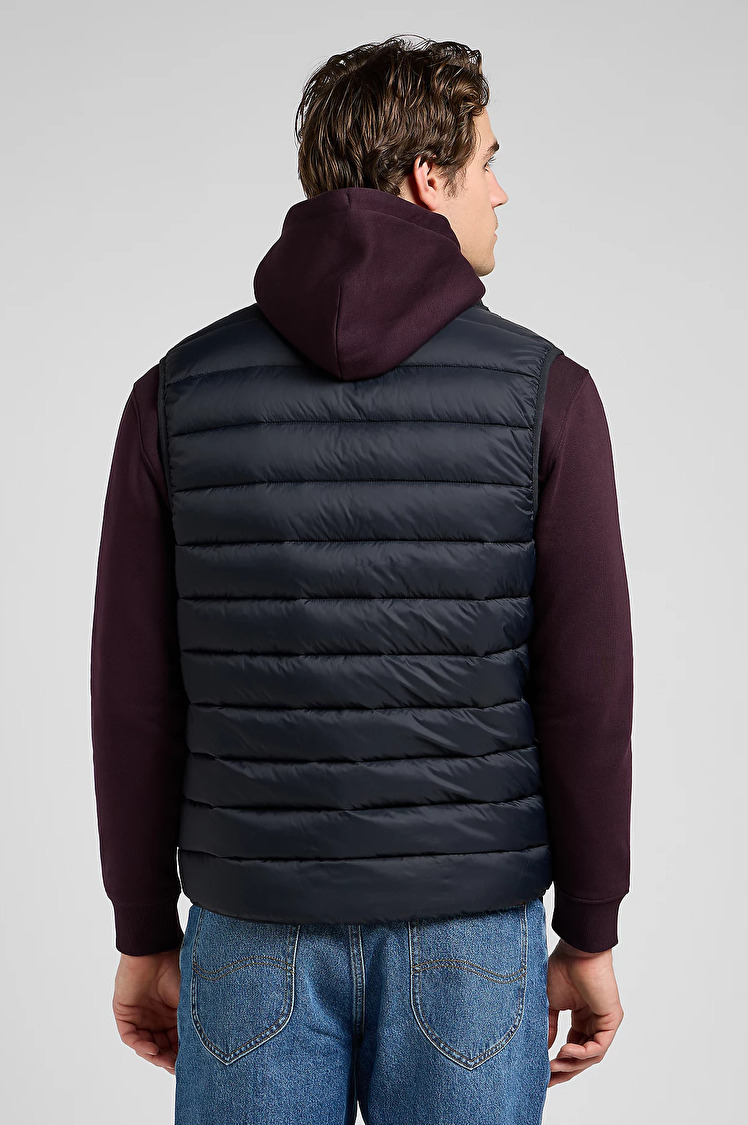 Жилет с утеплителем LEE Stand Collar Puffer Vest Regular Fit (112370535) Черный