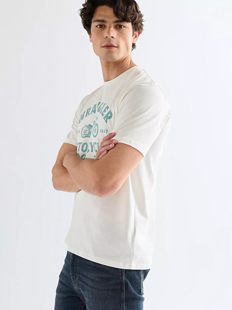 Футболка Wrangler Americana Tee Regular Fit (112377951) Білий