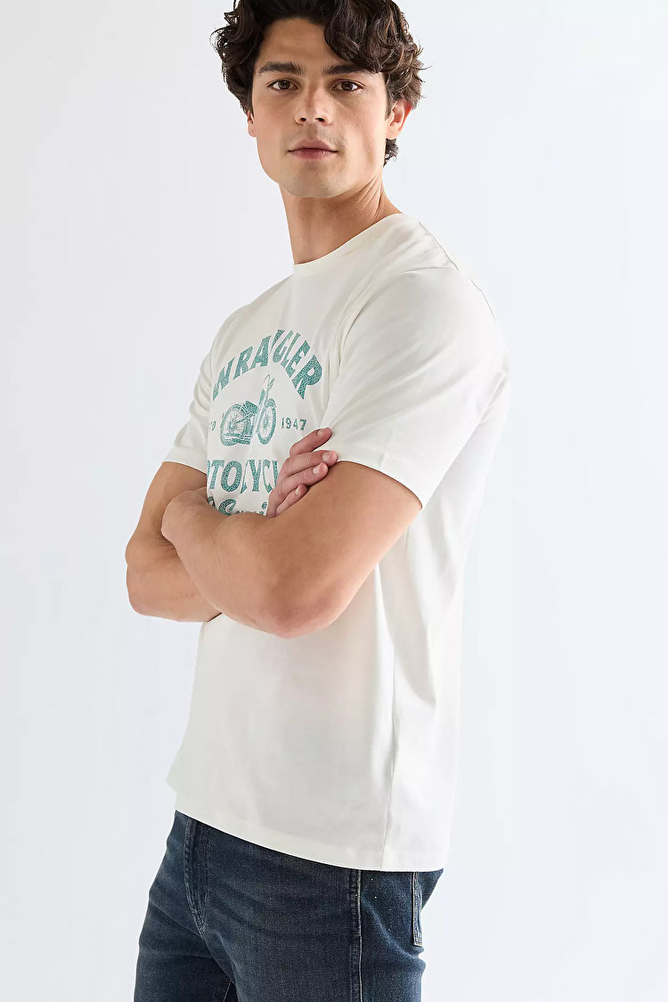 Футболка Wrangler Americana Tee Regular Fit (112377951) Білий