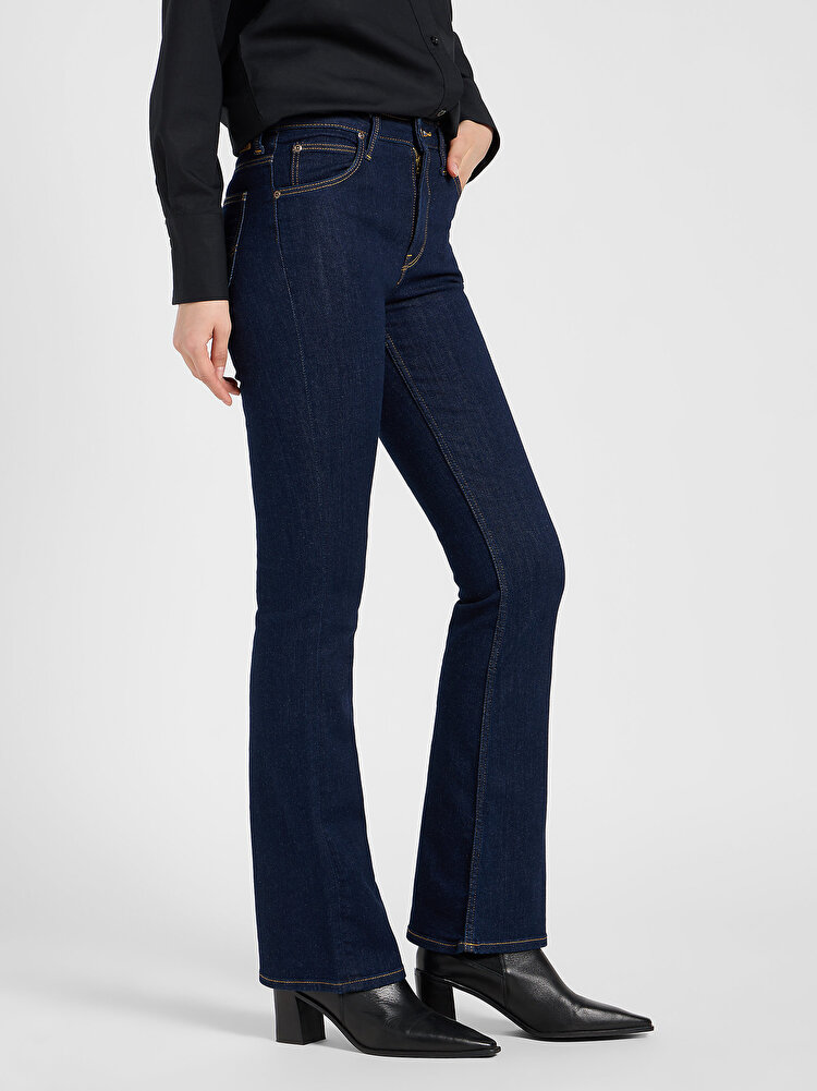 Джинсы LEE BREESE BOOT Skinny Fit (112367526) Синий