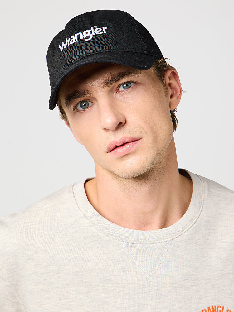 Кепка Wrangler Logo Cap Multiple Fits (112364059) Чорний