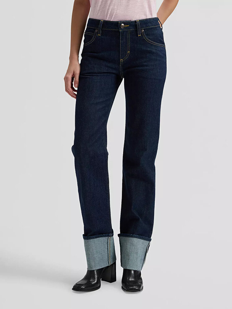 Джинси LEE LONDON Regular Fit (112376701) Темно-синій