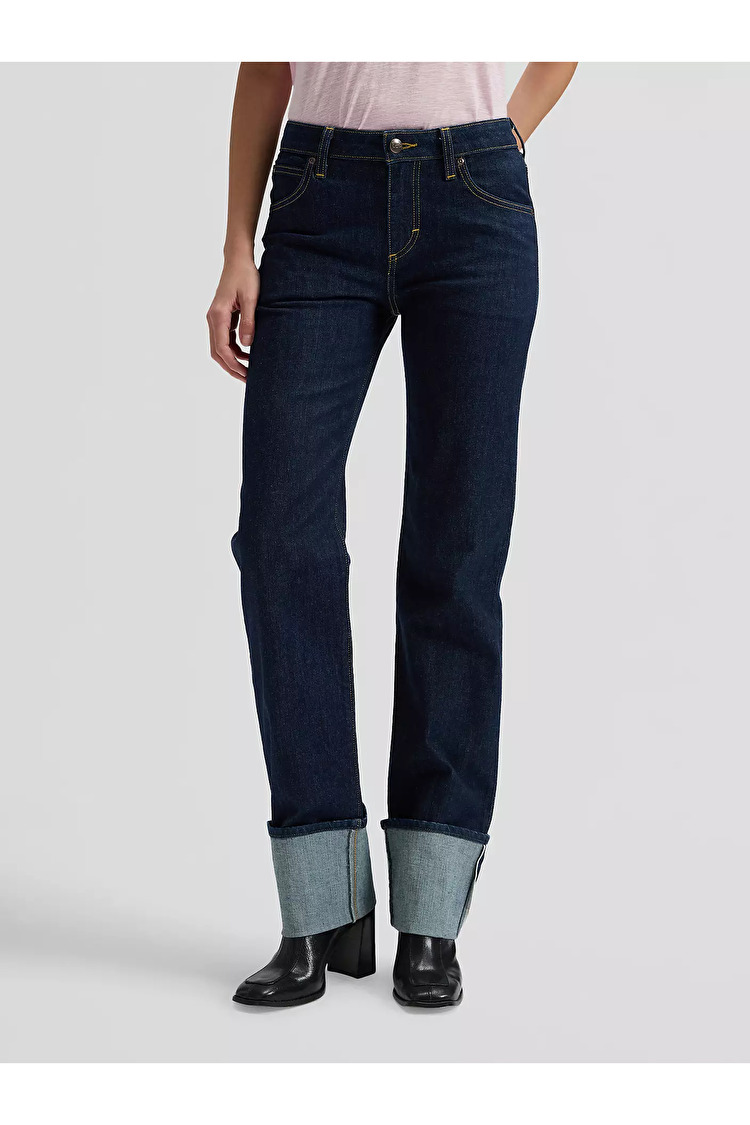 Джинсы LEE LONDON Regular Fit (112376701) Темно-синий