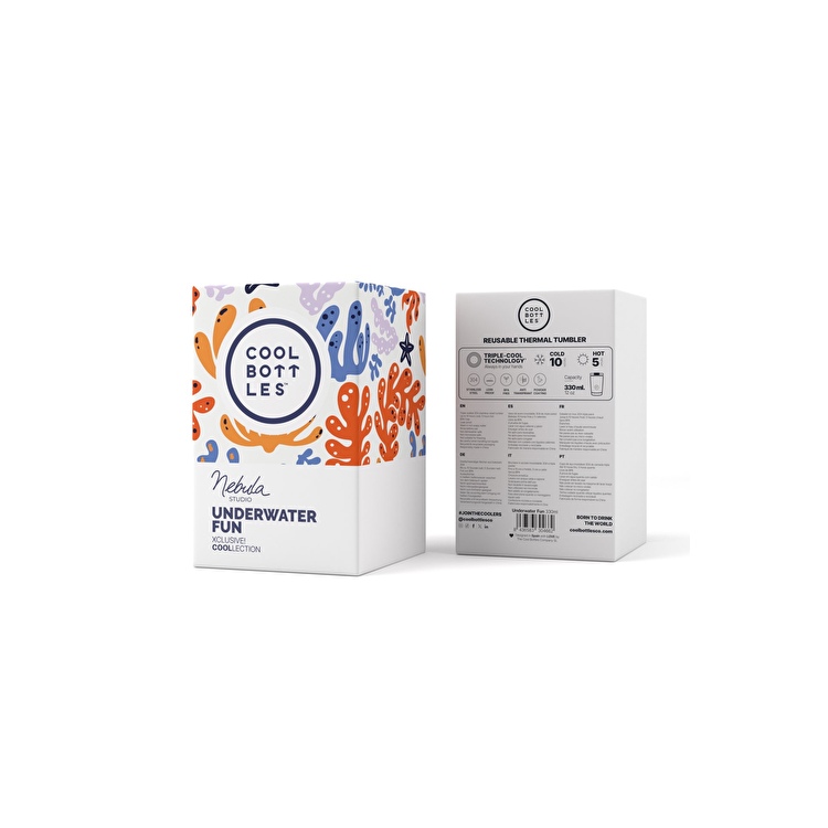 Термочашка COOL BOTTLES Underwater fun 330 мл. (0426V)