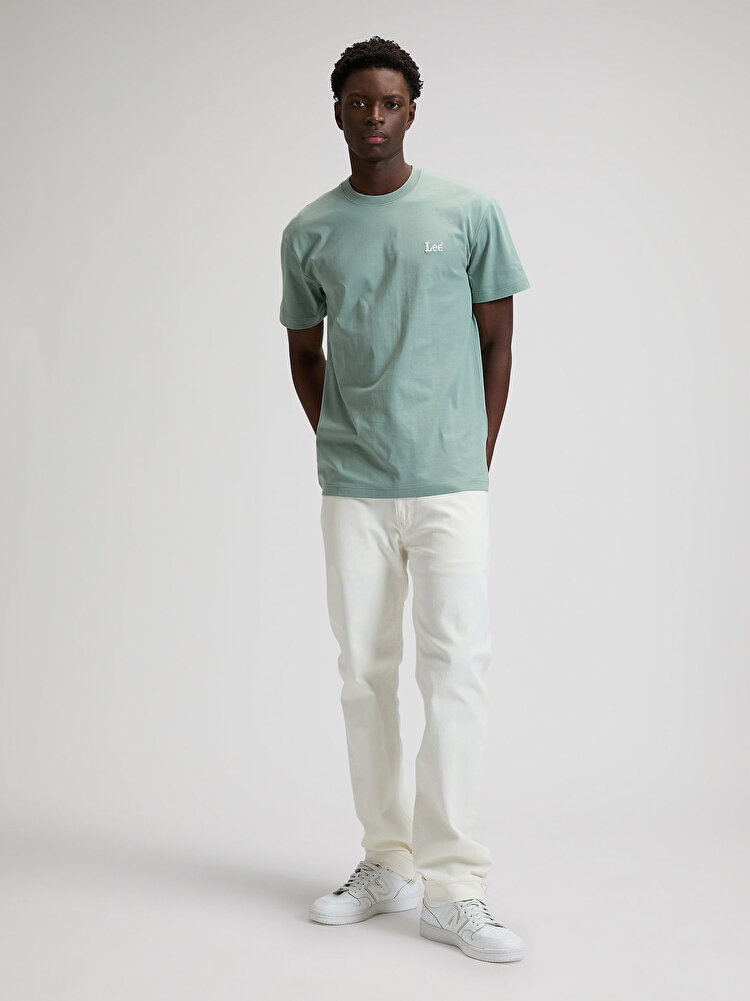 Футболка LEE SS SMALL LOGO TEE Relaxed Fit (112376467) Зеленый