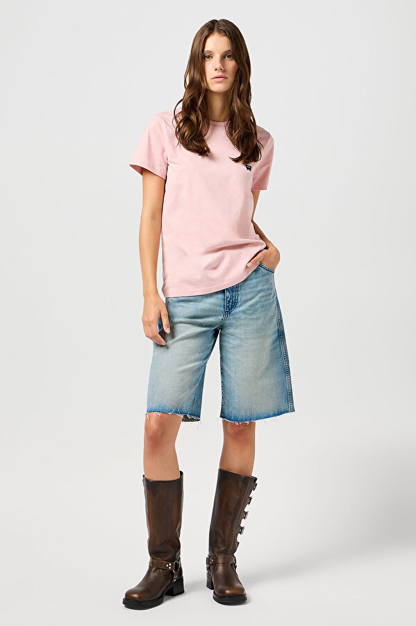 Футболка Wrangler Regular Tee (112362576) Розовый
