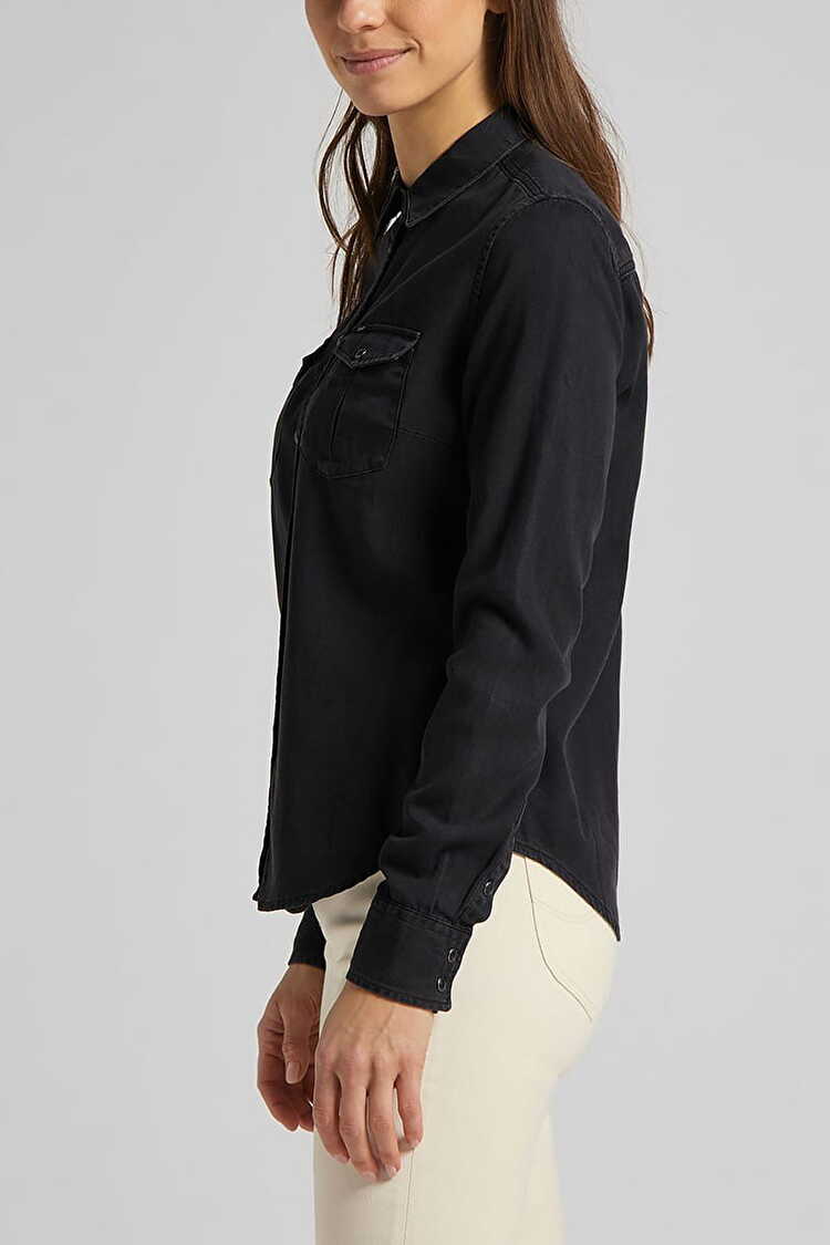 Сорочка джинсова LEE Regular Western Shirt Regular Fit (L45SZH01) Чорний