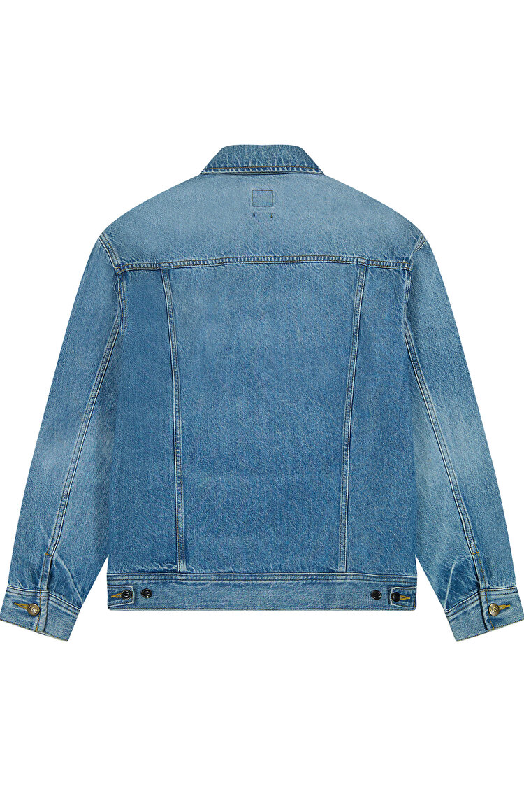 Куртка джинсовая LEE RELAXED RIDER JACKET Relaxed Fit (112364153) Голубой