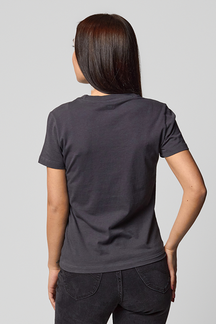 Футболка LEE Slim Logo Tee Slim Fit (L44CEPON) Темно-сірий