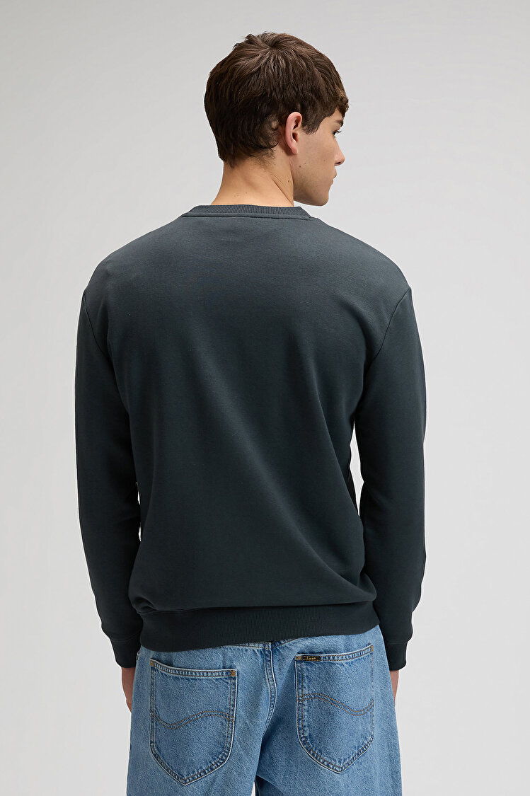 Свитшот LEE WOBBLY LEE SWS Regular Fit (112376439) Черный