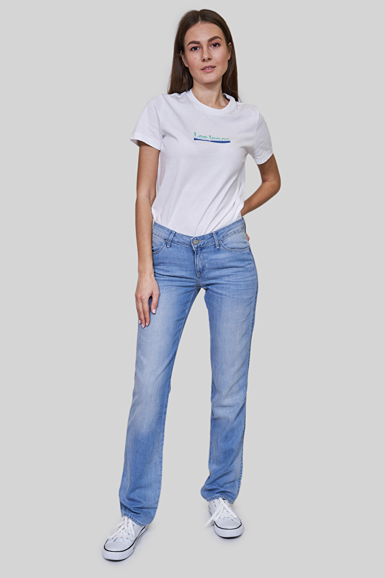 Джинси Wrangler Sara Narrow Regular Fit (W25Z3556X) Блакитний