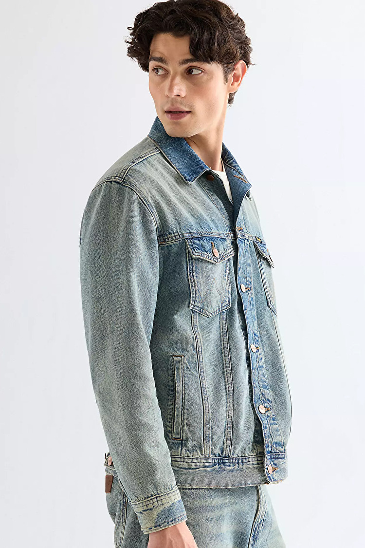 Куртка Wrangler ANTI FIT JACKET Relaxed Fit (112378056) Блакитний