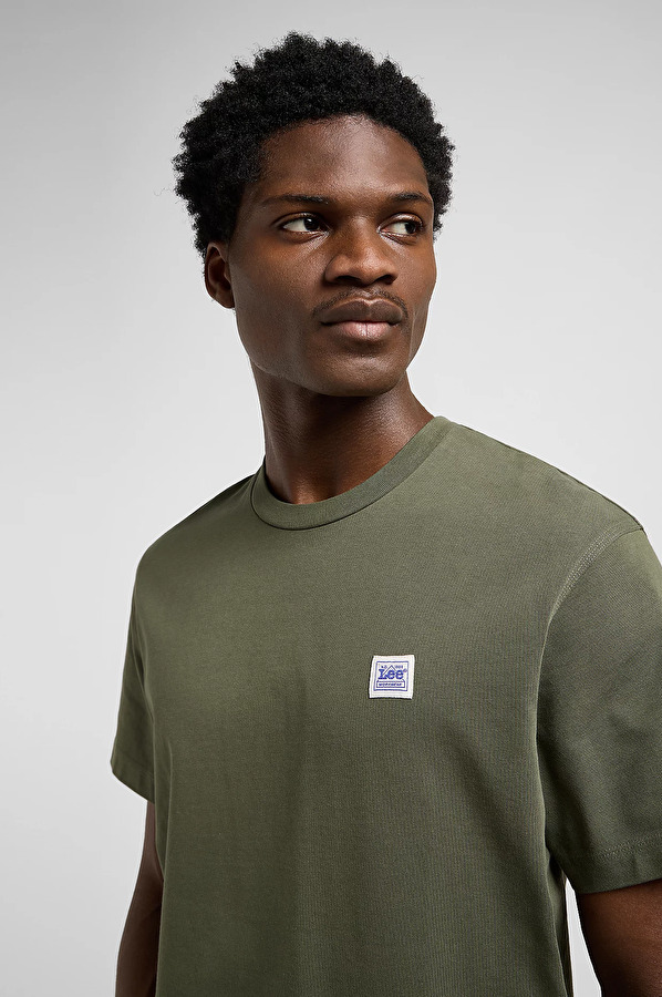 Футболка LEE WW TEE Relaxed Fit (112370492) Зеленый