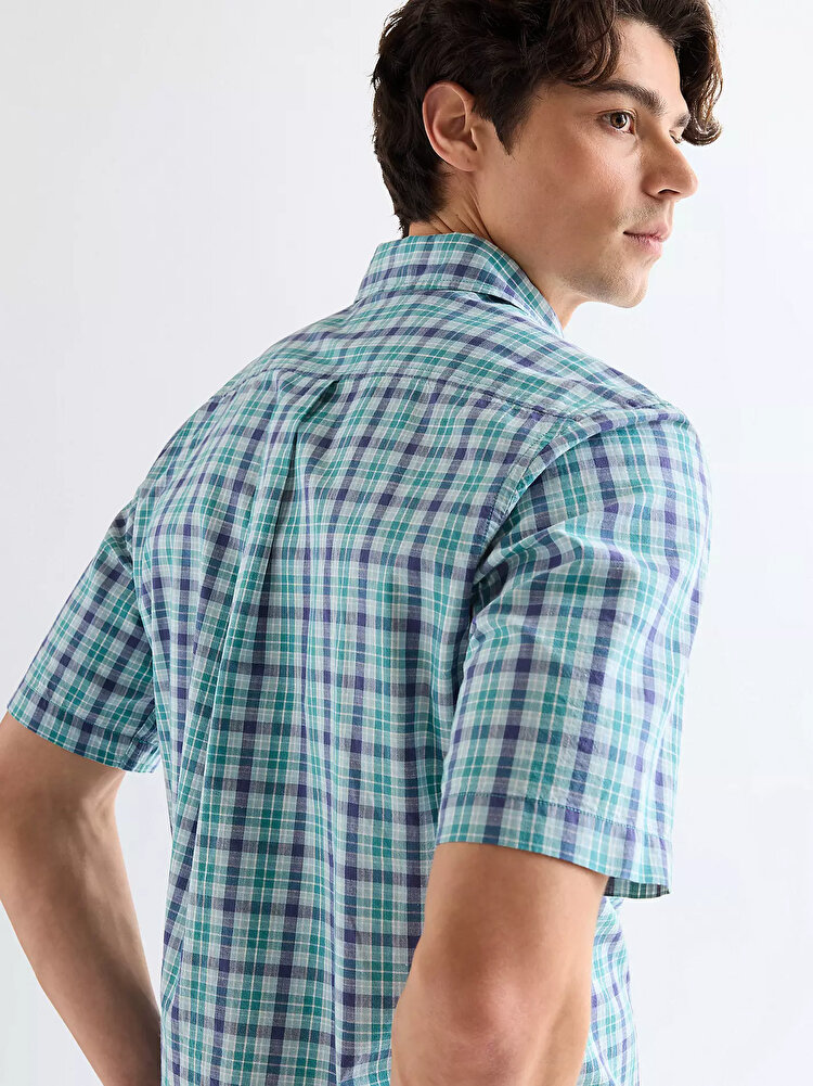 Сорочка Wrangler SS 1 PKT SHIRT Regular Fit (112378053) Блакитний