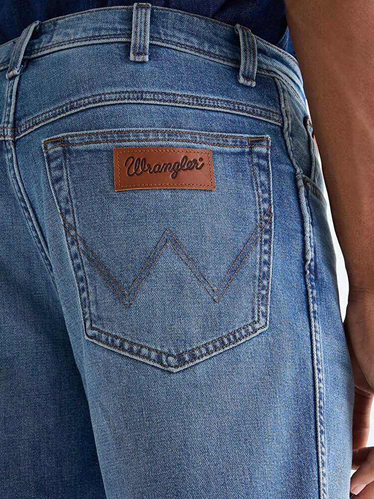 Шорты Wrangler Texas shorts Regular Fit (112377790) Голубой