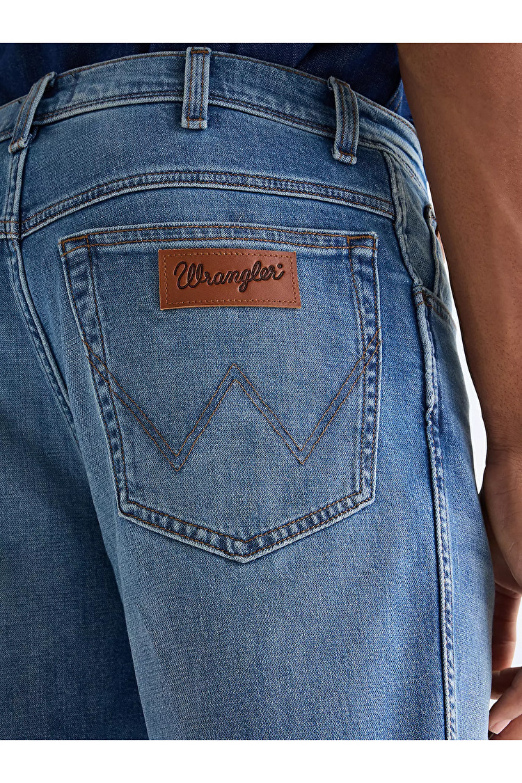 Шорти Wrangler Texas shorts Regular Fit (112377790) Блакитний