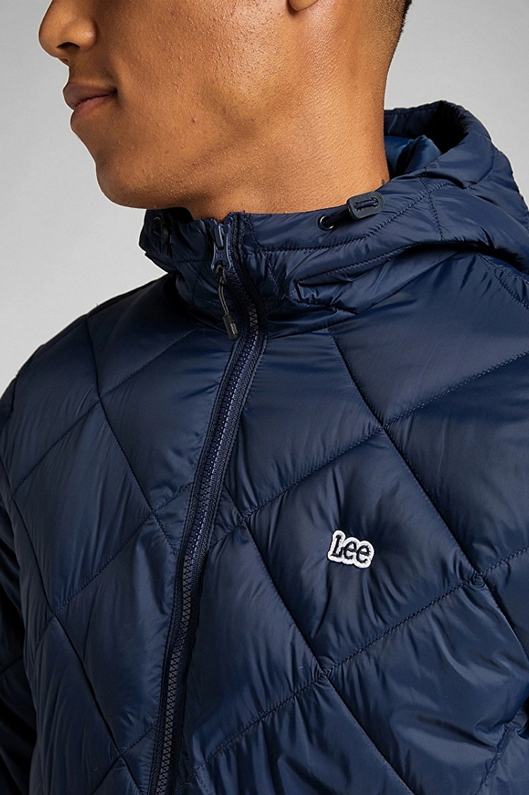 Куртка стьобана LEE Light Weight Puffer Regular Fit (L88ASZ35) Синій
