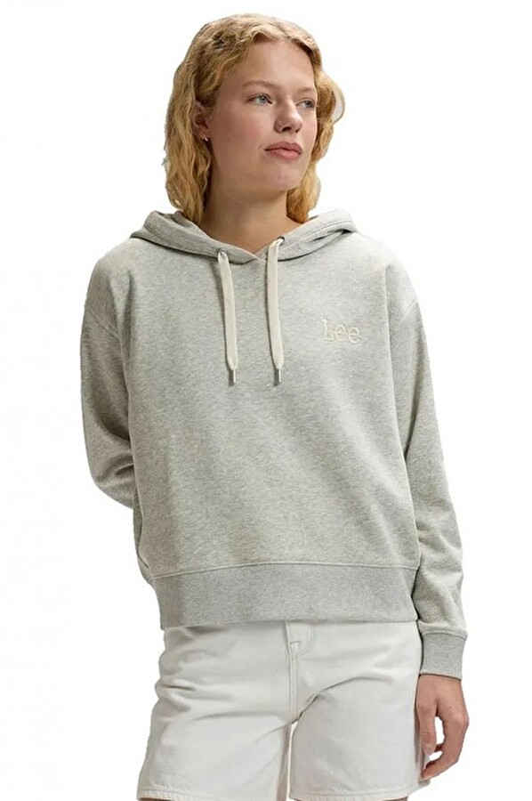 Худі LEE Essential Hoodie Relaxed Fit (112379422) Сірий