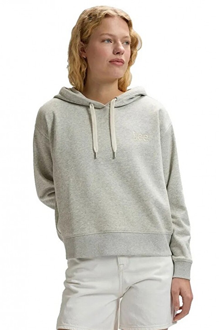 Худі LEE Essential Hoodie Relaxed Fit (112379422) Сірий