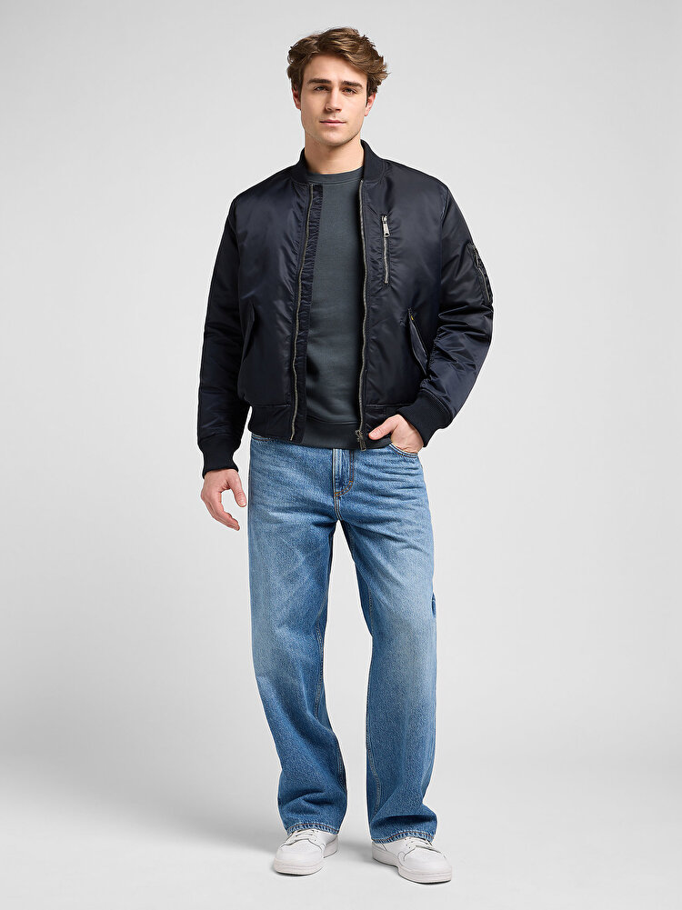 Бомбер LEE Bomber Jacket Relaxed Fit (112371314) Чорний