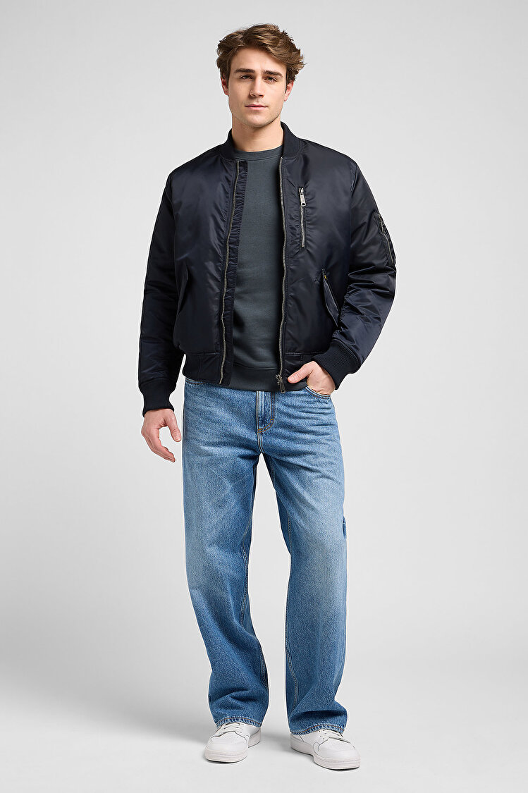 Бомбер LEE Bomber Jacket Relaxed Fit (112371314) Чорний