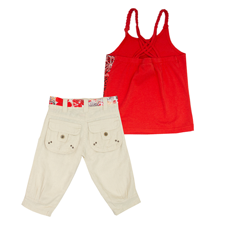 Комплект: Майка та шорти Losan Mc baby girls (016803204/59) Червоний