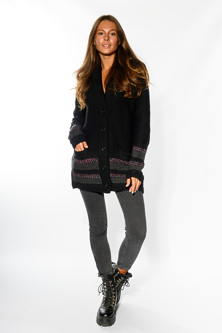 Кардиган LEE Chunky Cardigan (L53FOV01) Черный