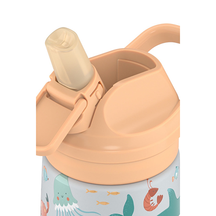 Термопляшка дитяча з силіконовим носиком COOL BOTTLES Underwater world 350 мл. (0416V)