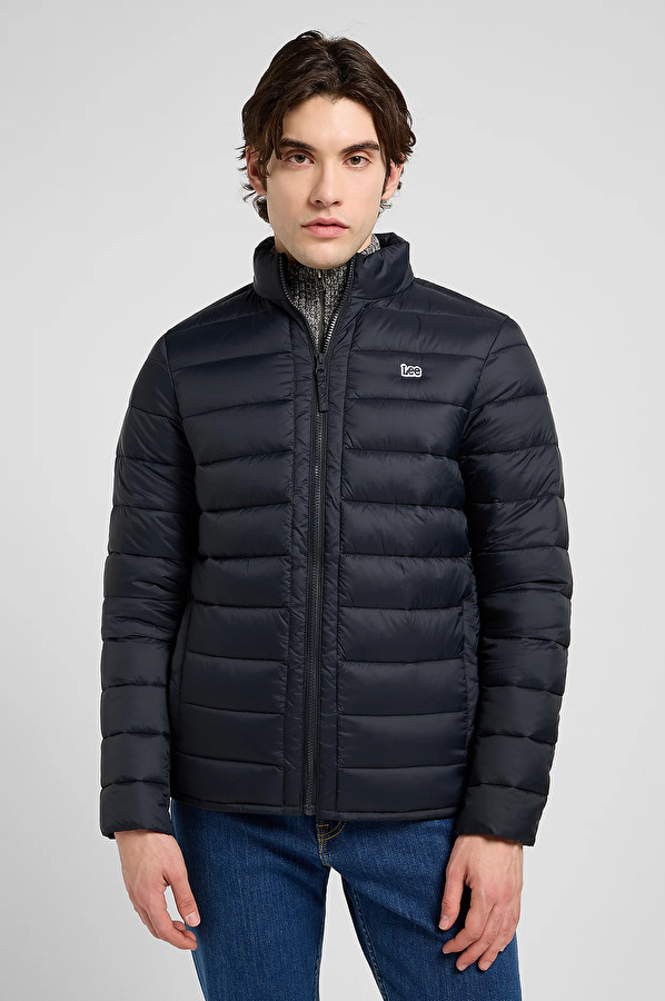 Куртка с утеплителем LEE STAND COLLAR PUFFER Regular Fit (112370431) Черный