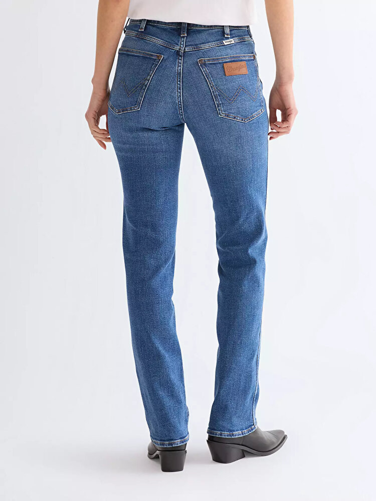 Джинсы Wrangler STRAIGHT Straight Fit (112371166) Голубой