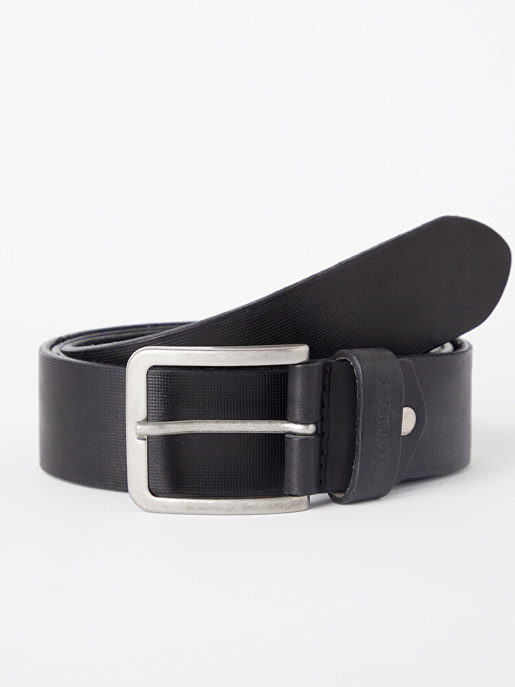 Ремінь Wrangler Structured belt Multiple Fits (112125609) Чорний