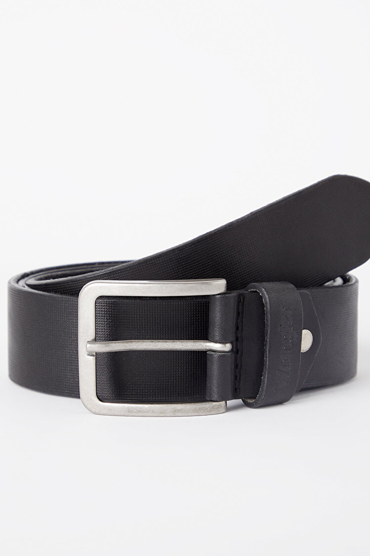Ремень Wrangler Structured belt Multiple Fits (112125609) Черный