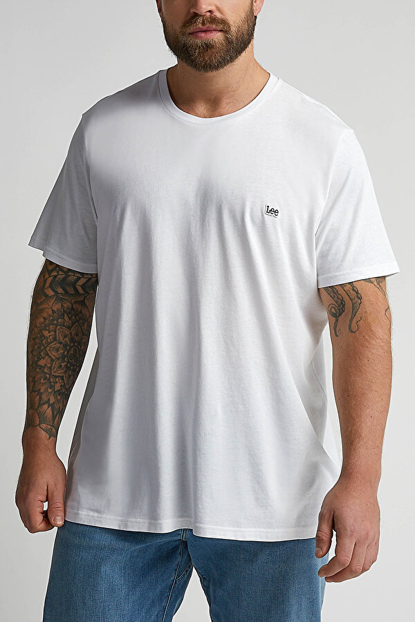 Футболка LEE Patch Logo Tee Regular Fit (112113578) Белый