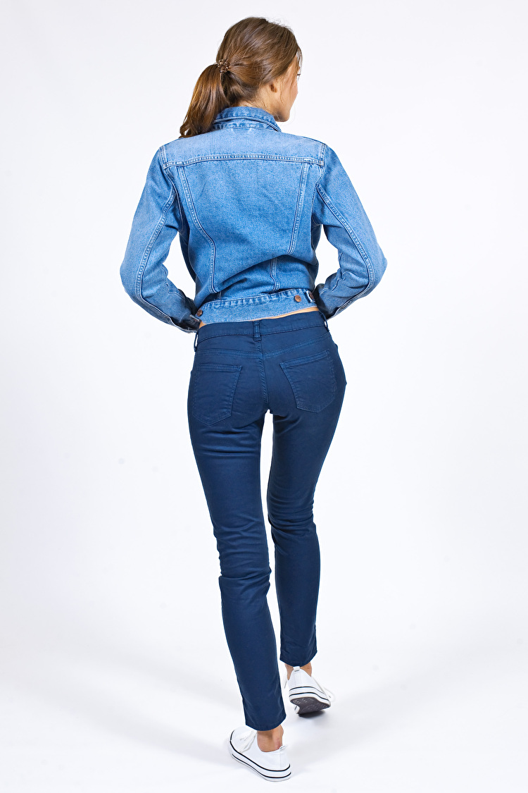 Штани Rifle Crudelia Slim Fit (P95000HP10R53H) Блакитний