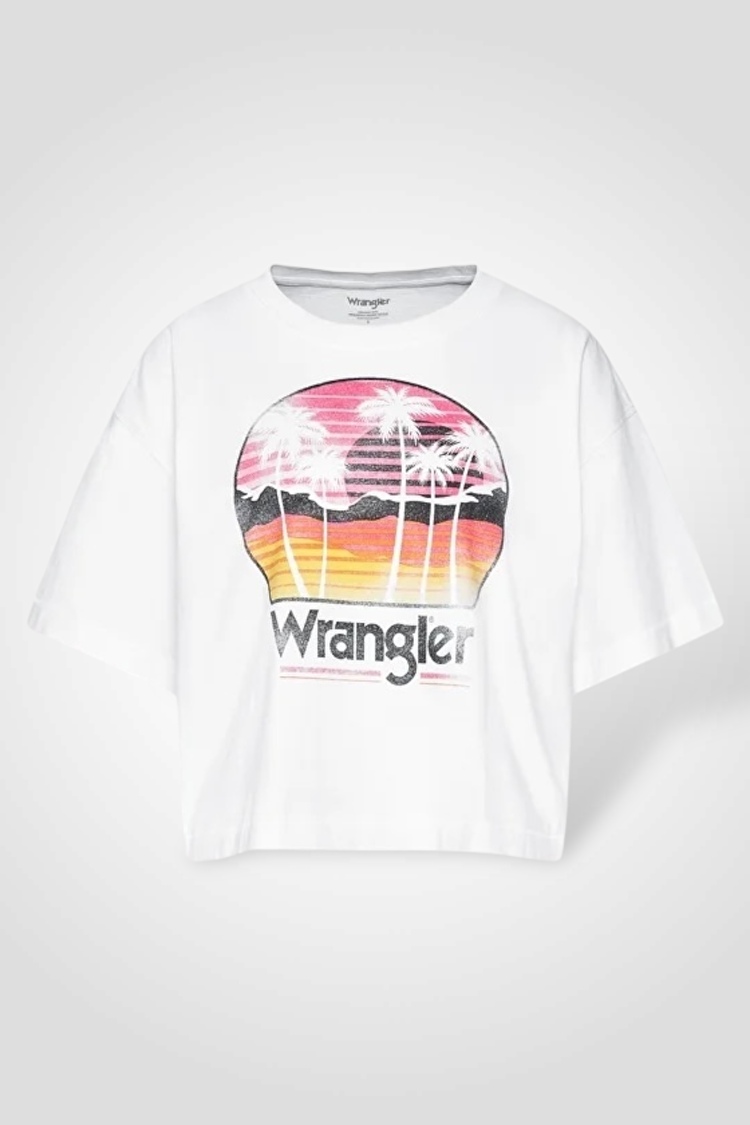 Футболка Wrangler BOXY TEE Oversized Fit (W7S2GF989) Білий