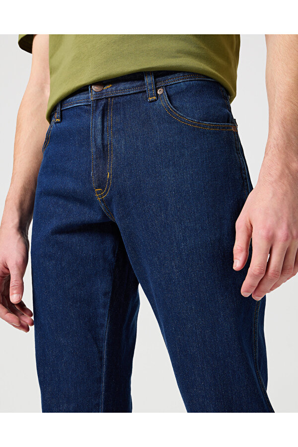 Джинсы Wrangler Texas Regular Fit (112126032) Темно-синий