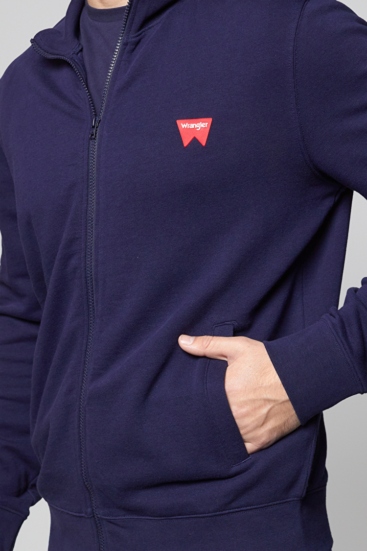 Кофта Wrangler Funnel Neck Zip Regular Fit (W6G5HA114) Темно-синий