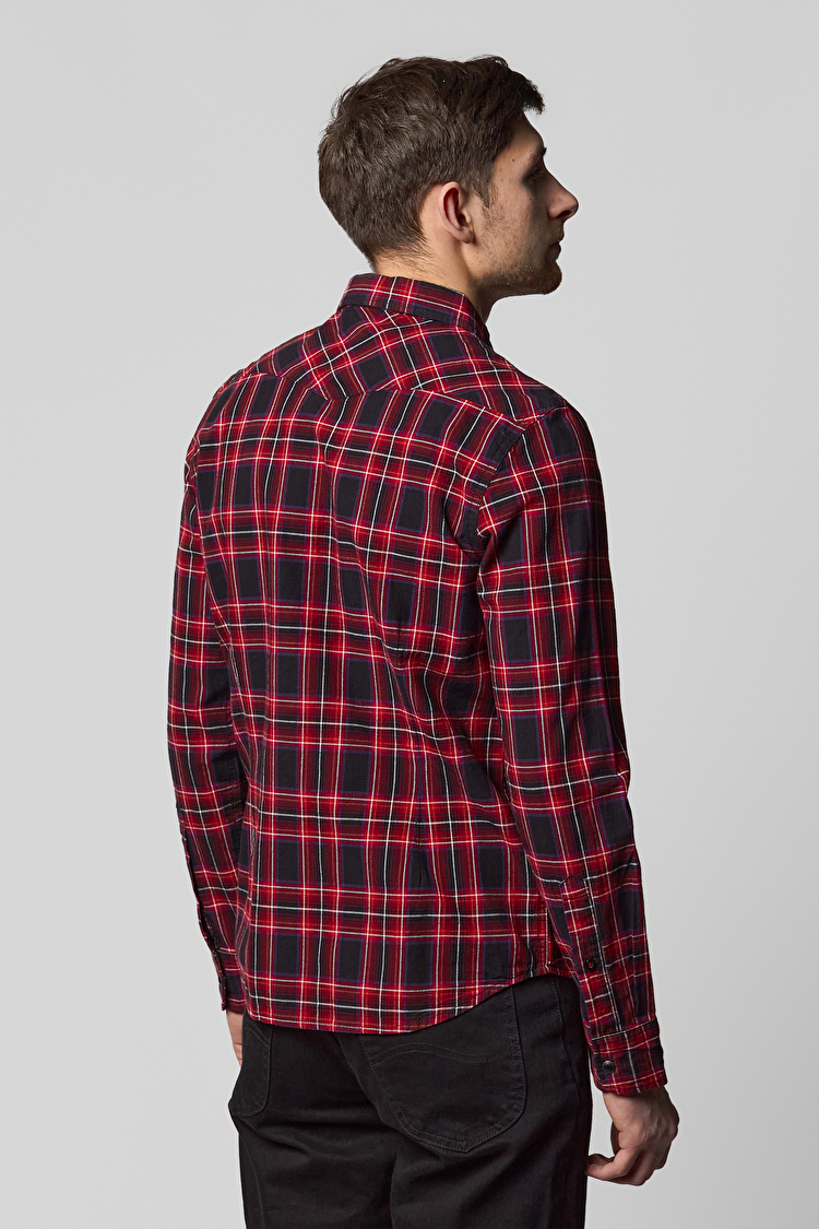 Сорочка LEE Western Shirt Slim Fit (L643ZAKG) Червоний