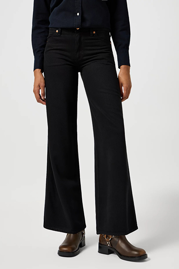 Джинсы Wrangler WORLD WIDE WIDE LEG FIT (112356420) Черный