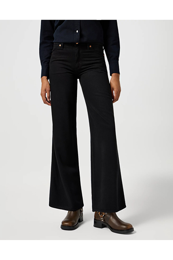 Джинси Wrangler WORLD WIDE WIDE LEG FIT (112356420) Чорний