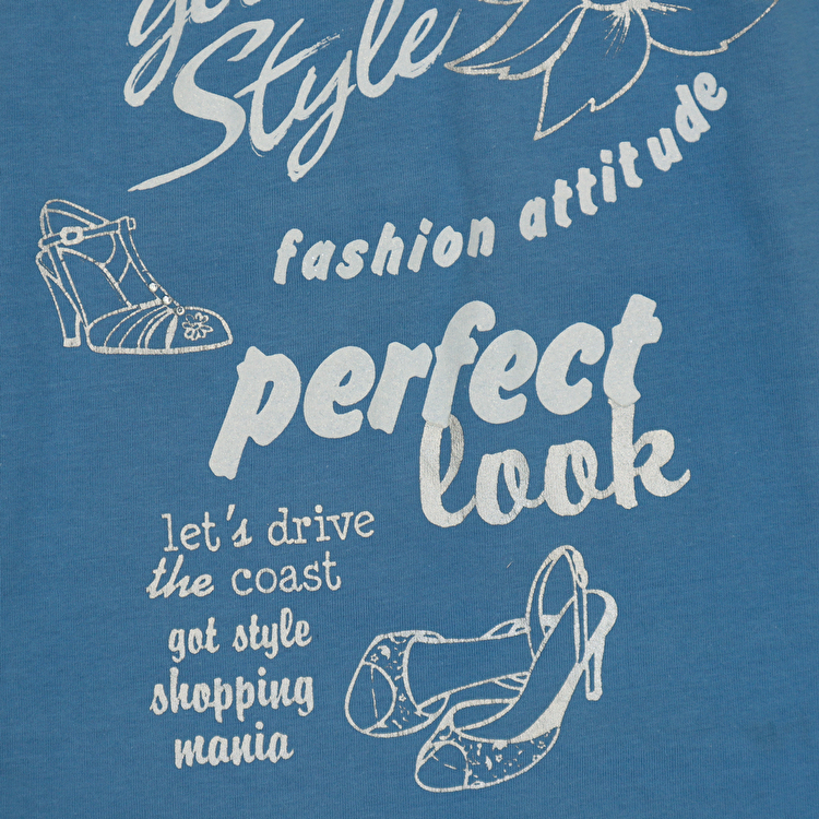 Майка Losan Creem girls (214-1009AB/485) Голубой